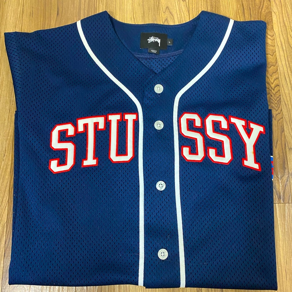 Men’s Stussy Baseball Jersey (L)